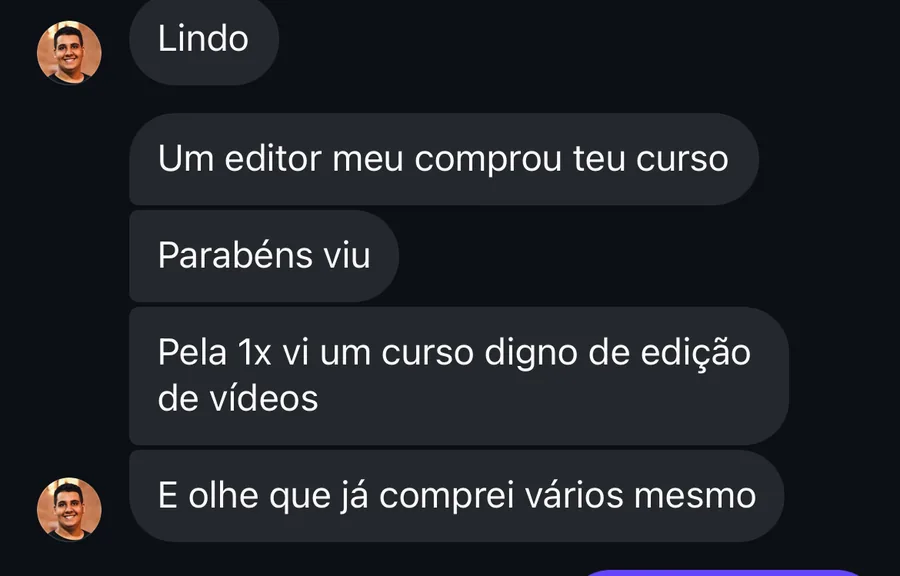 Depoimento real de aluno 17